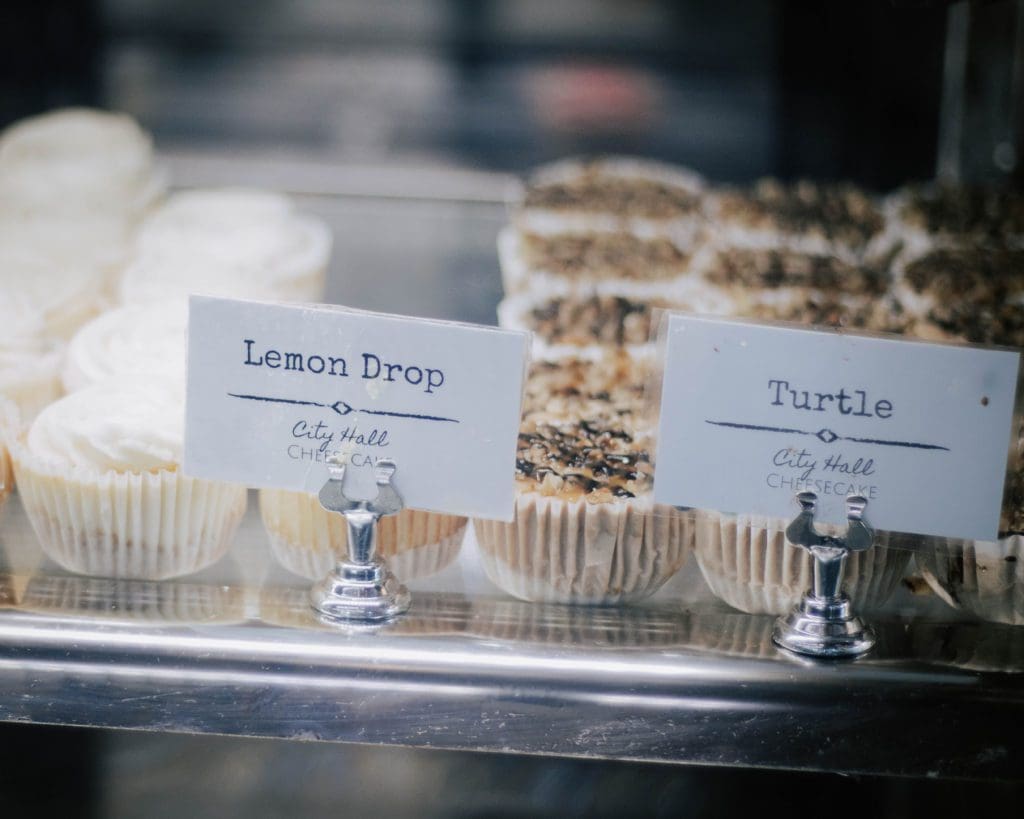 City Hall Cheesecake bakery